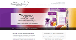 Desktop Screenshot of facialrejuvenationcenter.net